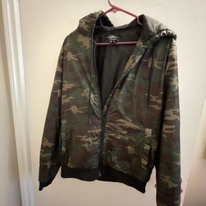 Men Camo Jacket